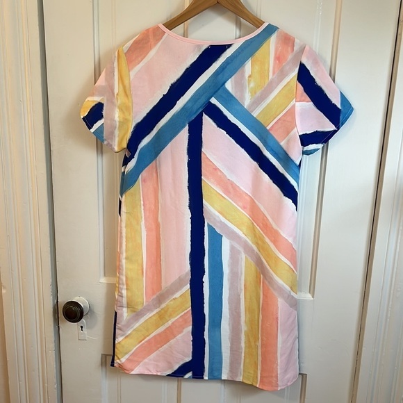 Minkpink // Watercolor Print Tunic Dress - Picture 4 of 4
